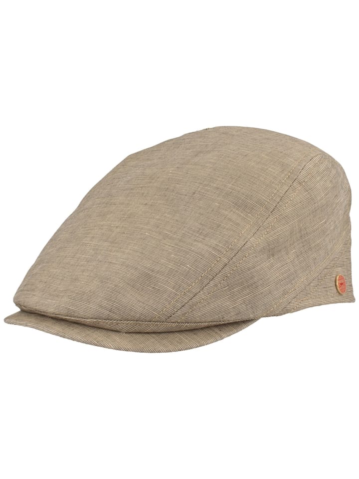 Schirmmütze einteilig in beige