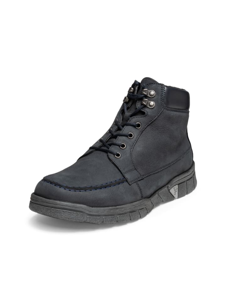 Nubukleder Stiefeletten in marine