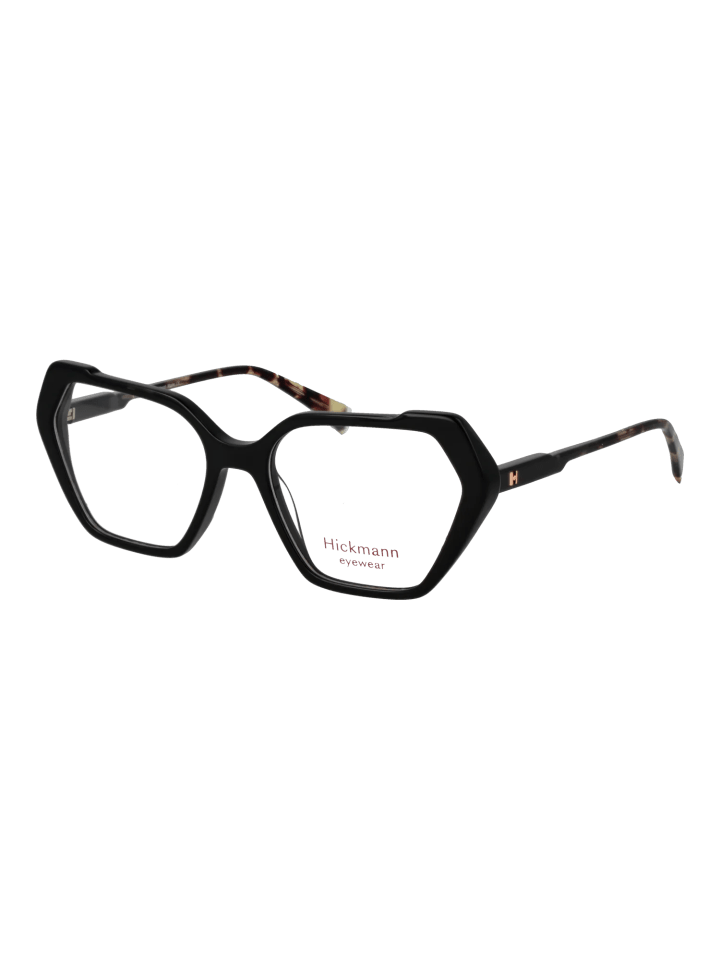 Damen Optische Fassungen Geometrisch Schwarz