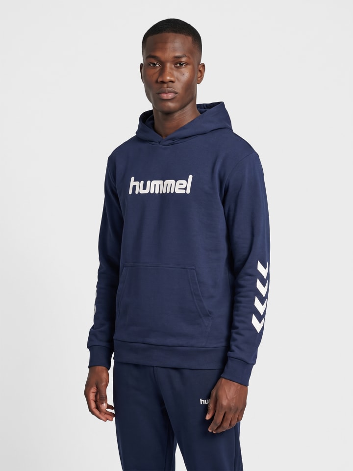 Kapuzenpullover Hmljr Reg Lebensstil Kinder in DRESS BLUES