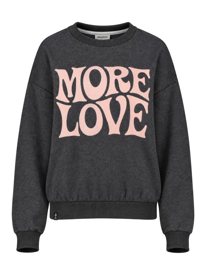 Rundhalspullover ElsaAK P in moonless melange
