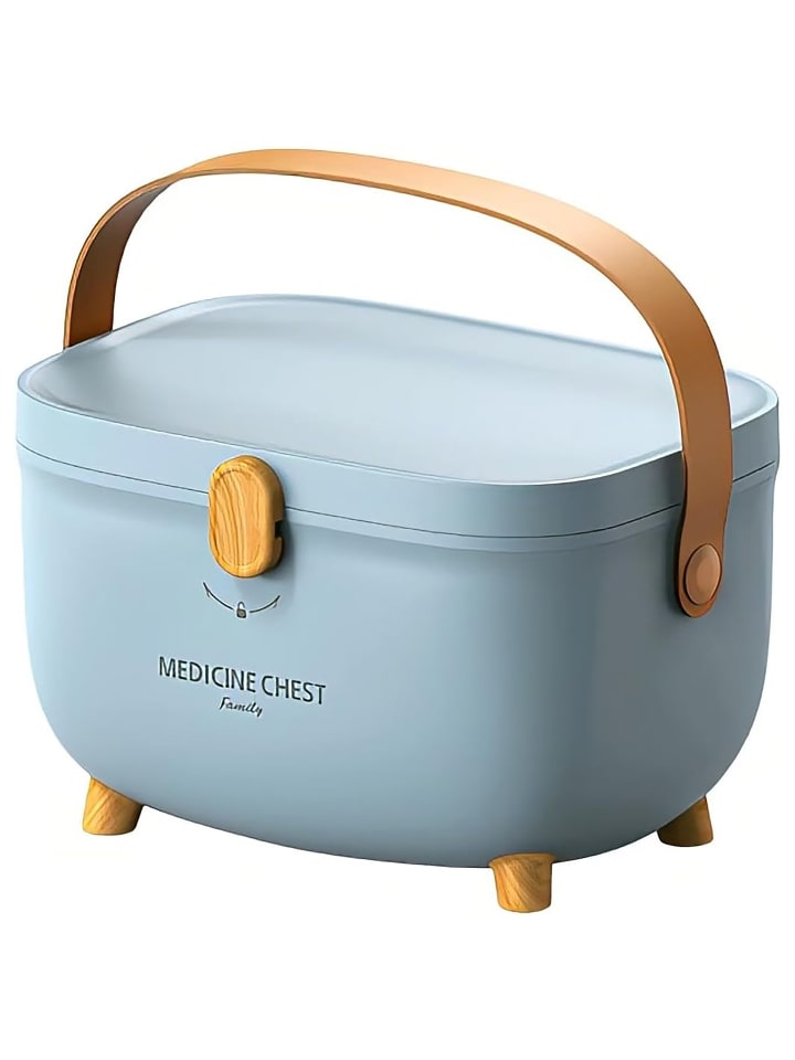 Medizinbox in Blau