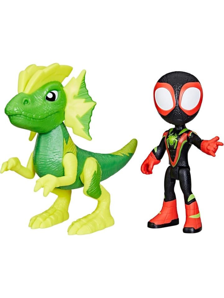 Marvel Spidey + Seine Super-Freunde Dino-Webs Miles Electrosaurus Action-Figuren