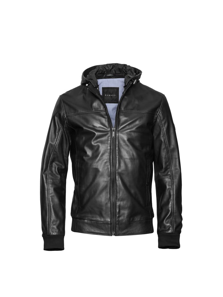 Lederjacke BUVITO in Schwarz