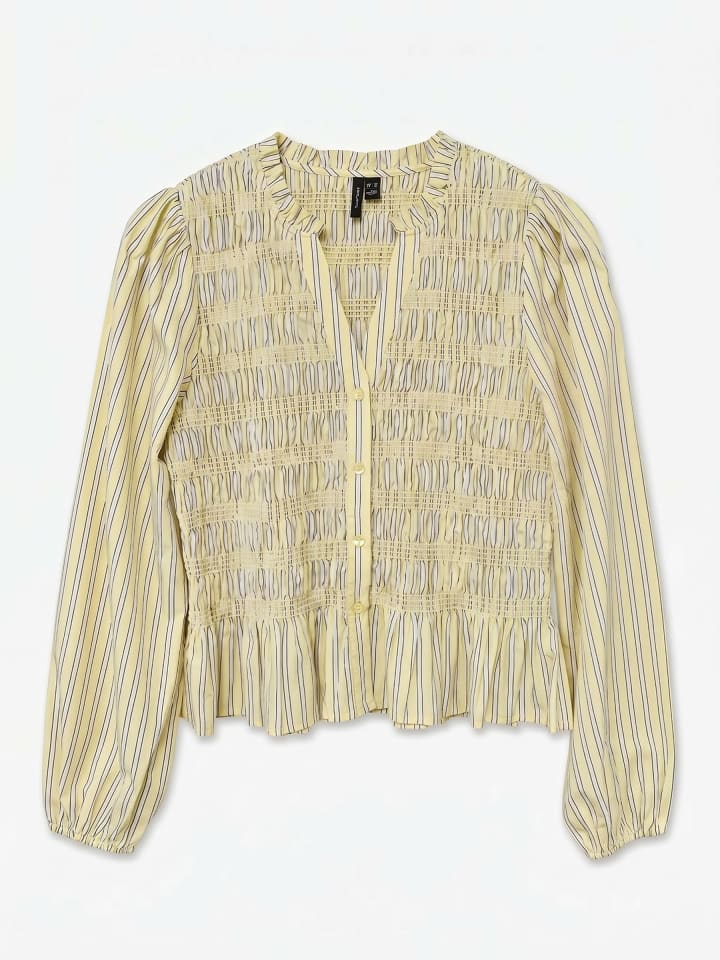 Hemd in Pale Banana