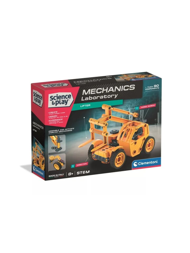 Fahrzeug Mechanics Hebebaukasten Clementoni