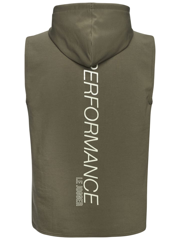 Kapuzensweatshirt in khaki