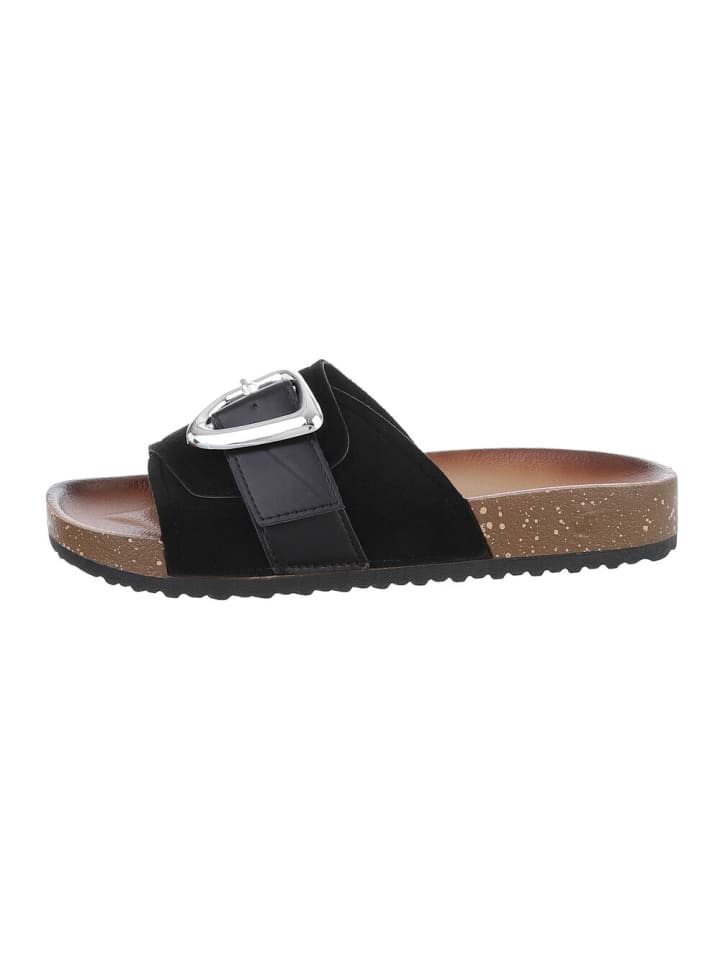Sandale & Sandalette in Schwarz