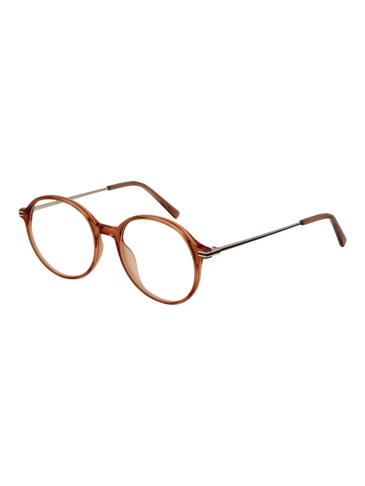 Damen Optische Fassungen Rund Orange