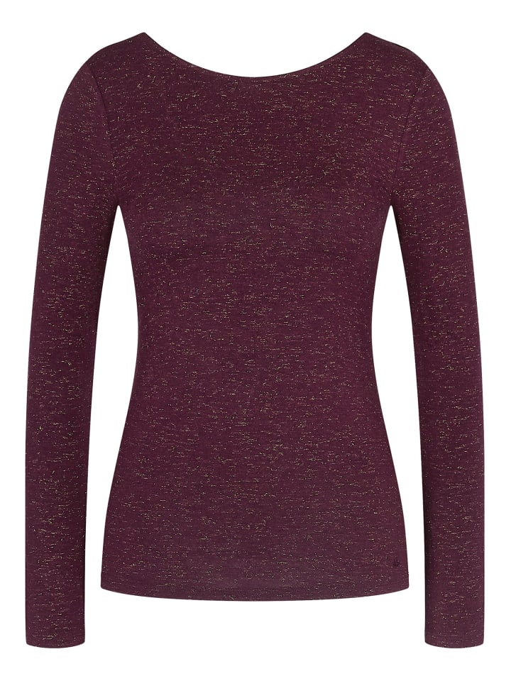 Longsleeve Red Label Beauty Layers in CLARET