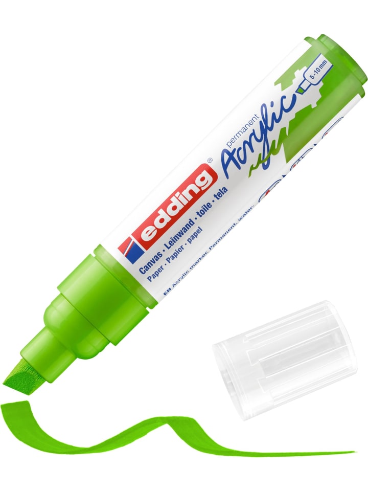 Acrylmarker edding 5000 breit gelbgrün