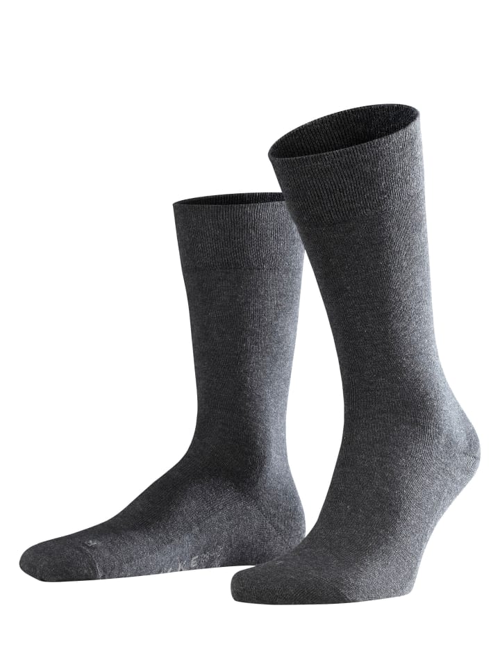 Socken Sensitive London in Anthra mel