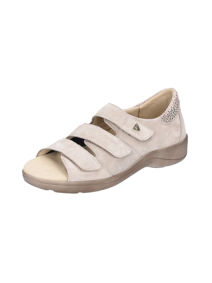 Schnürschuh in beige