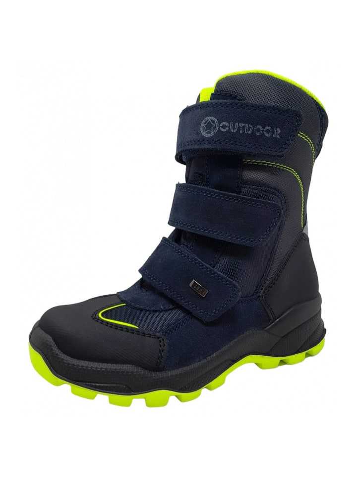 Boots in Blau