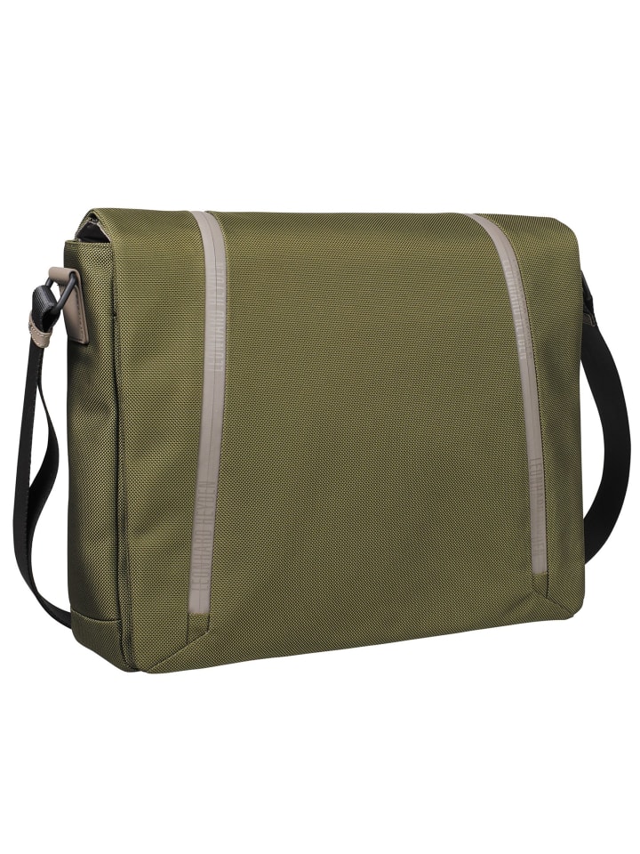 Helsinki Aktentaschen Messenger 38 cm Laptopfach oliv