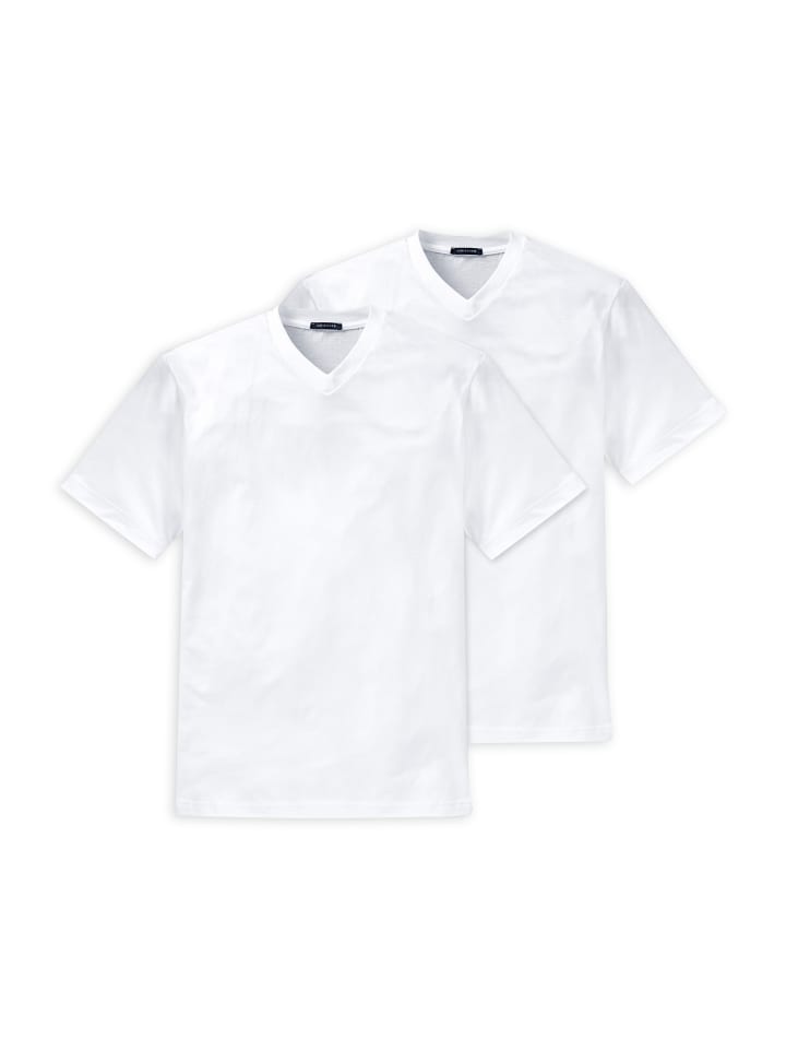 American T-Shirt 2er-Pack Essentials in Weiß