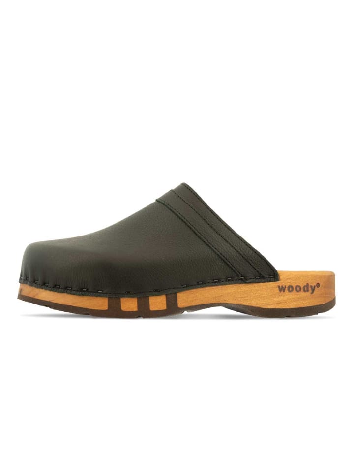 Schnürschuh in schwarz