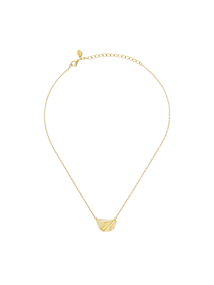 Halskette plisse' gold