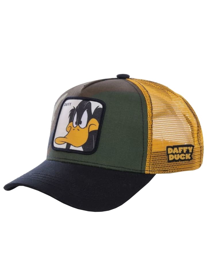 Capslab Looney Tunes Daffy Duck Cap in Braun