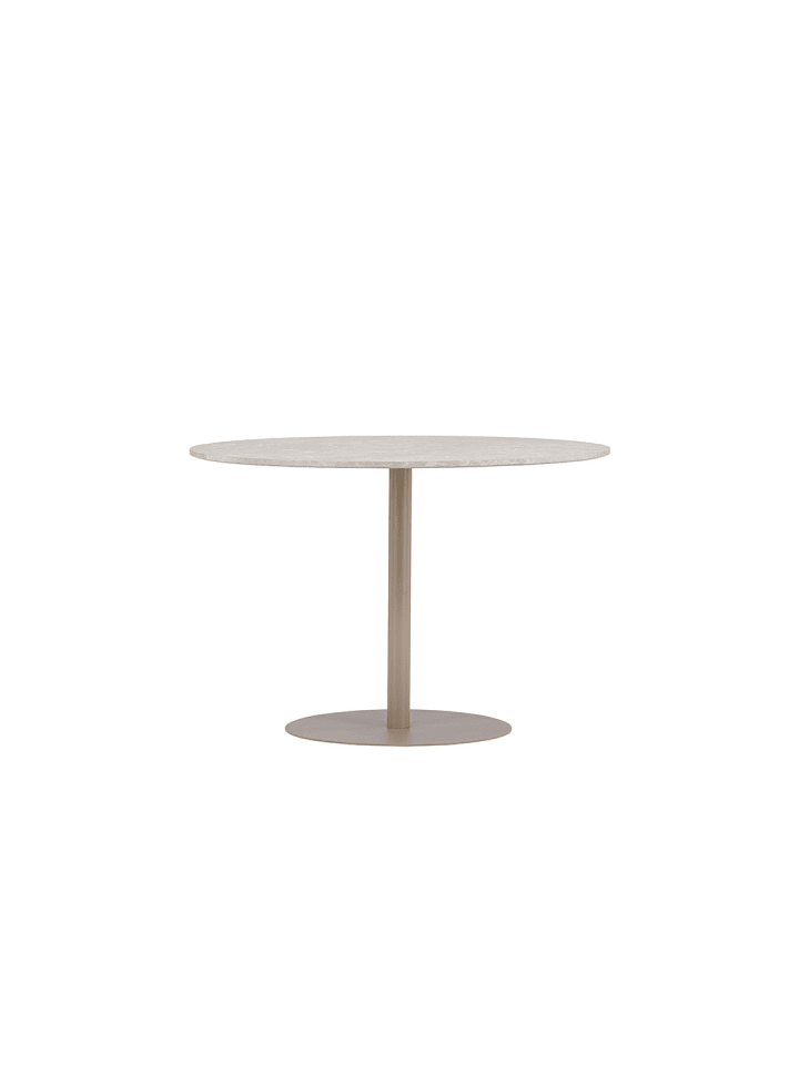 Esstisch Lycke Beige 110 x 110 cm