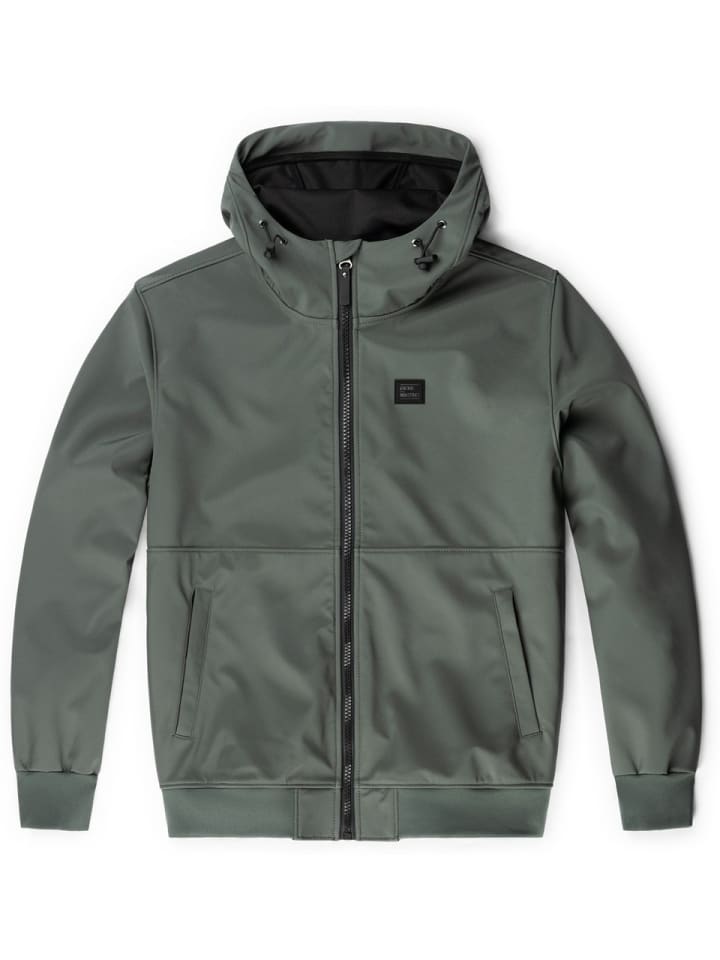 Softshelljacke in Grau