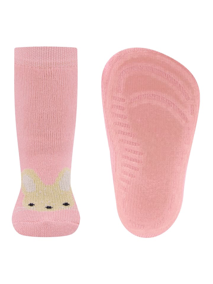 Stoppersocken Hase in wildrose