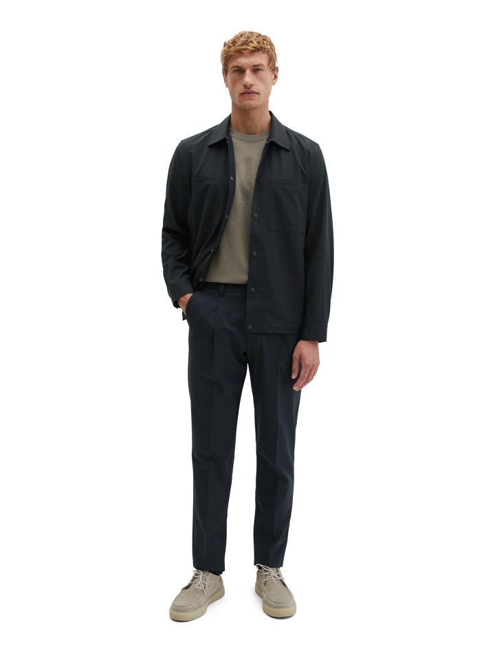 Overshirt Travel Collection in Deep Night Blue
