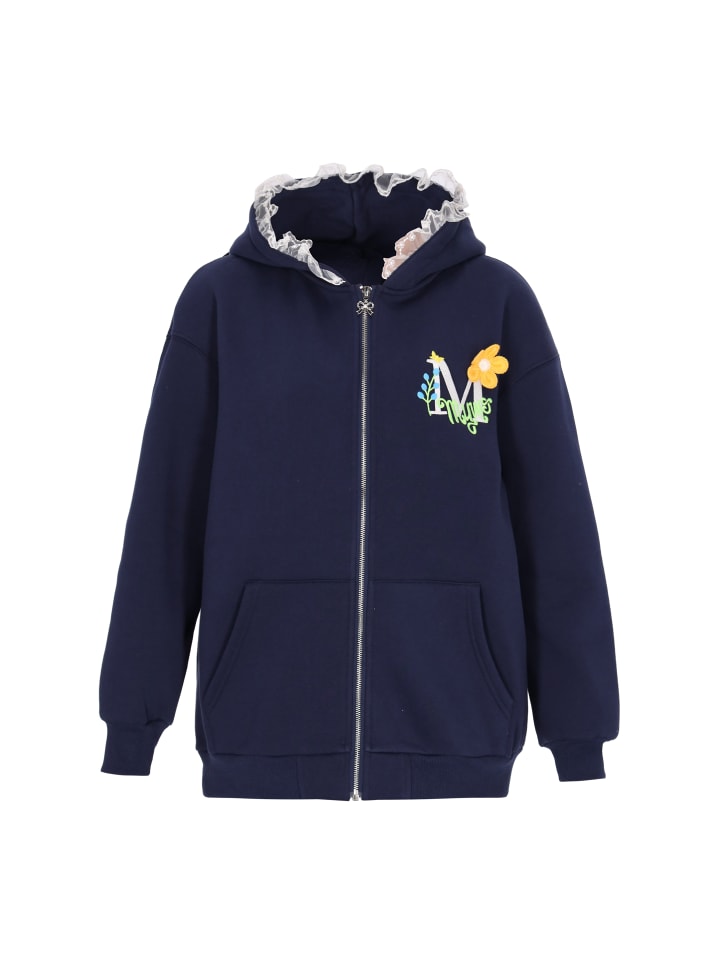 Women Hoodie in navy
