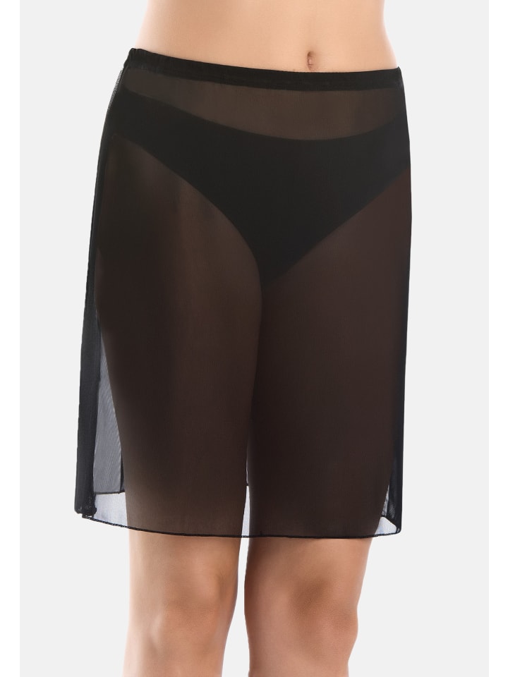 Damen Mesh Unterrock Tamara in schwarz