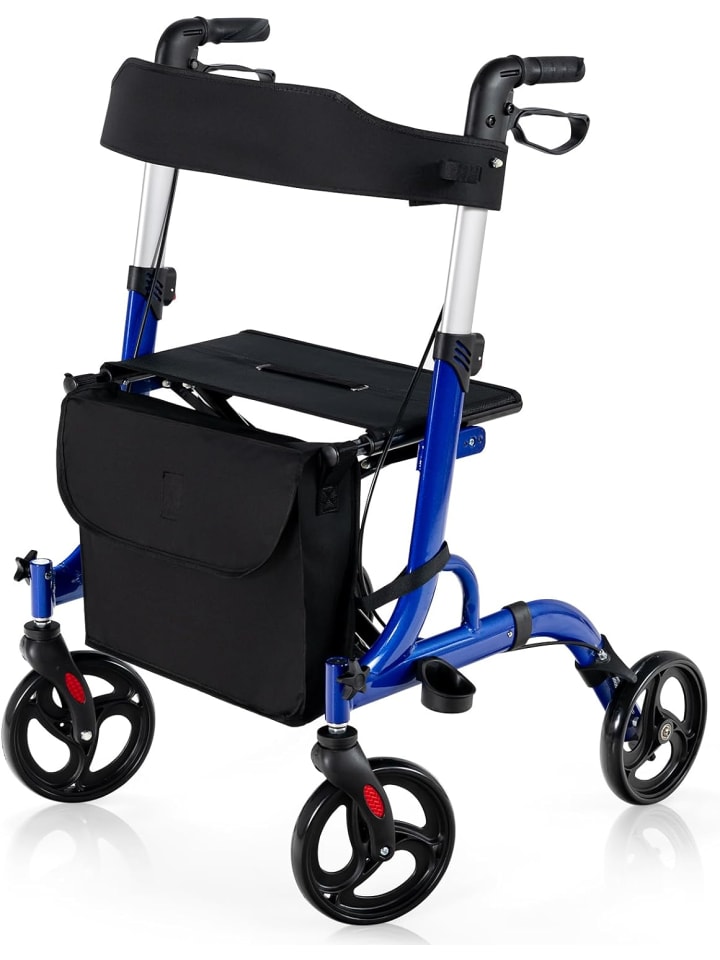 Rollator in Blau