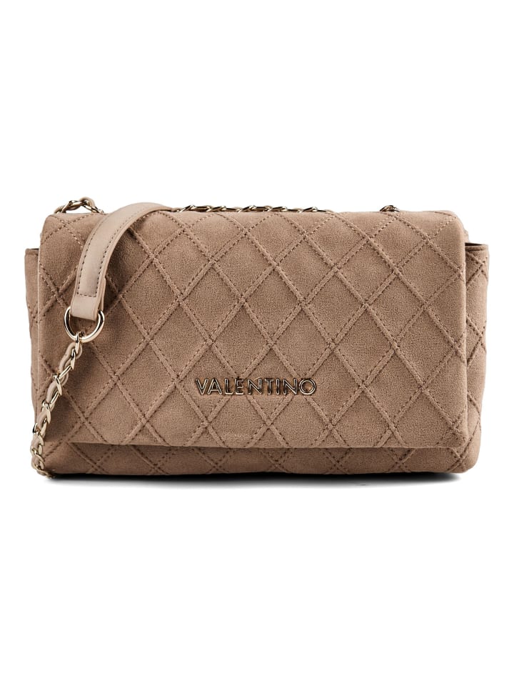 Makena Schultertasche 25 cm beige