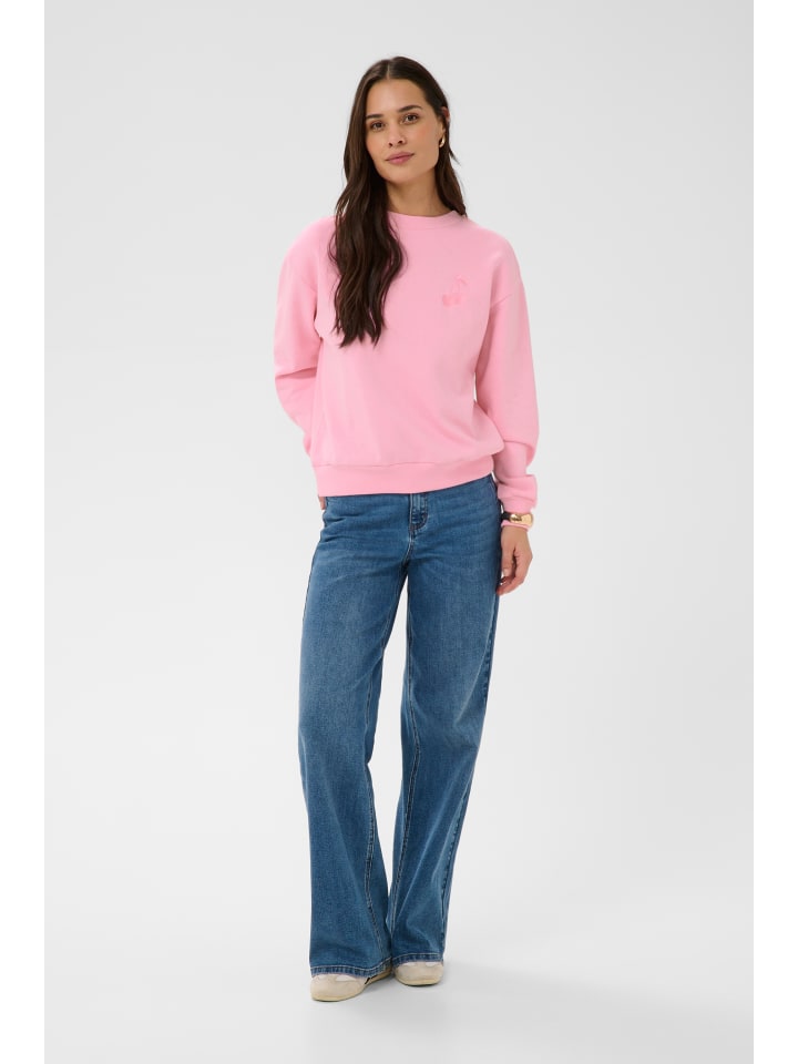 Sweatshirt KAmelody Loose fit in Pink Frosting