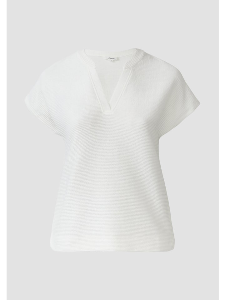 T-Shirt in 0210_ecru