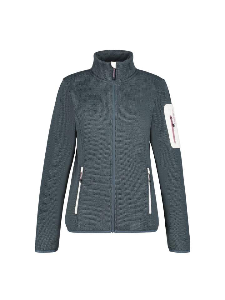 Strickfleecejacke Bowersville in grau