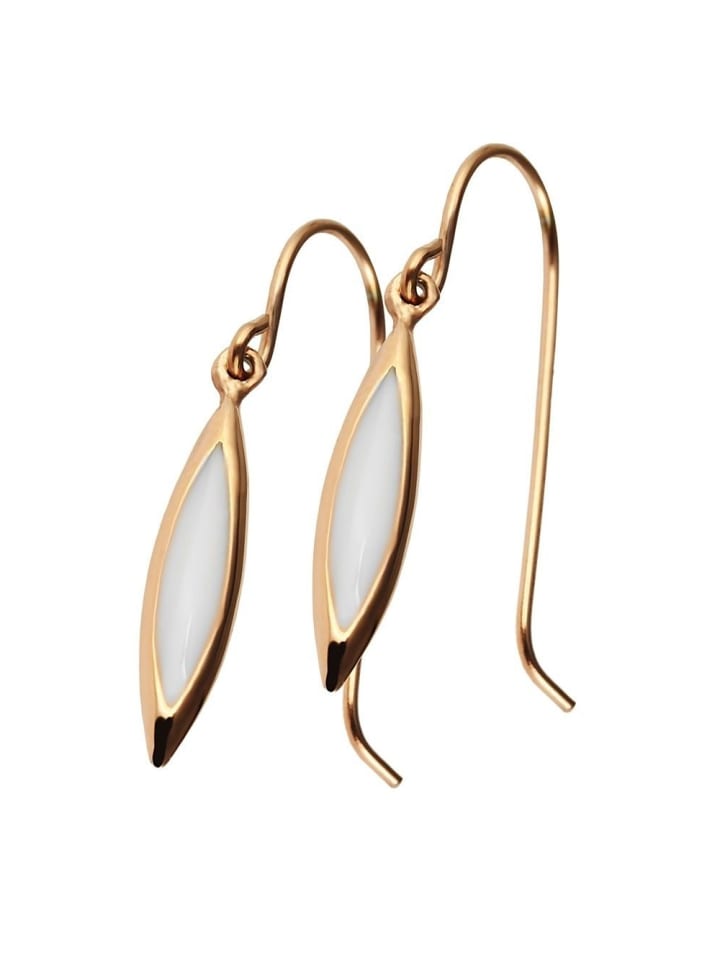 Damen Ohrringe aus Edelstahl in gold