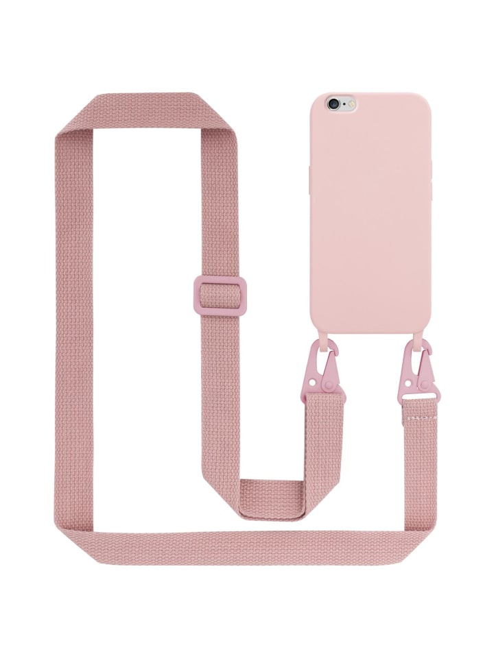 Handykette für Apple iPhone 6 / 6S Hülle in LIQUID PINK