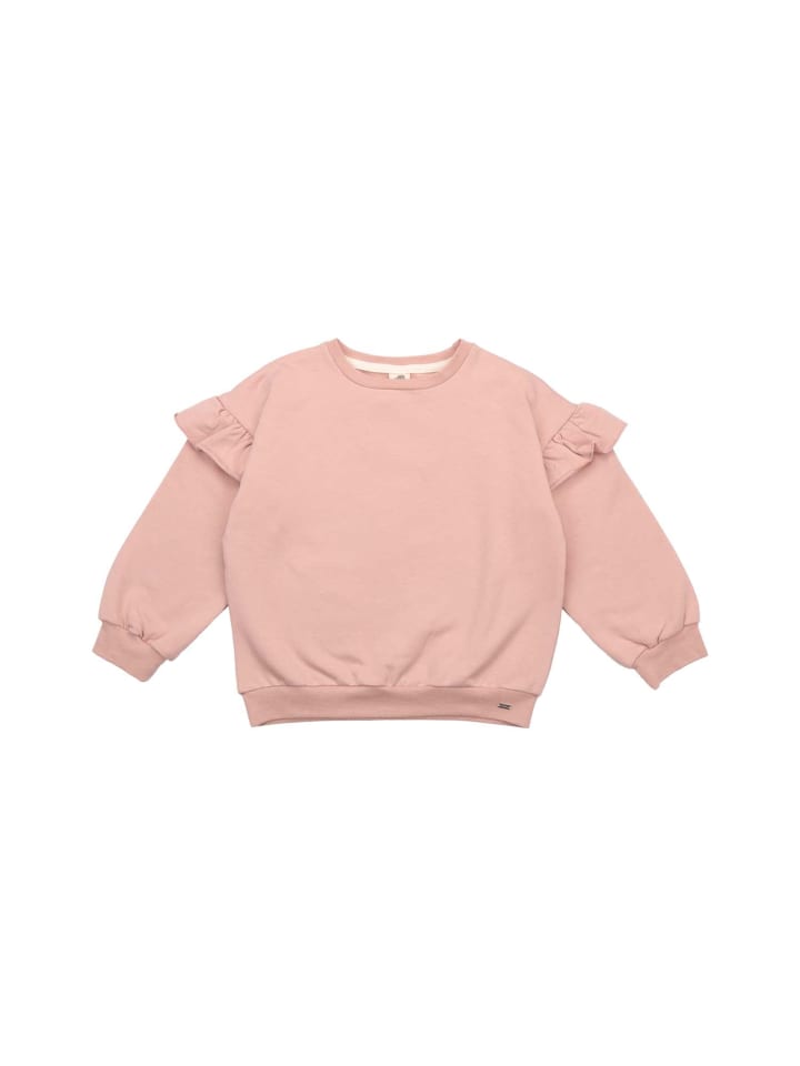 Sweatshirt Cat Pink - Ruffle Sweatshirt