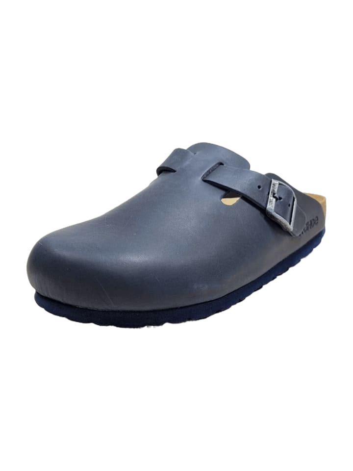 Clogs in Blau