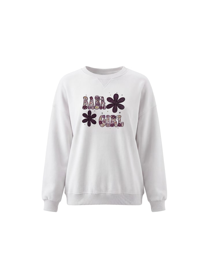 Women Sweatshirt in White