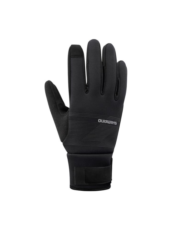 Fahrrad-Handschuhe WINDBREAK Thermal in Schwarz