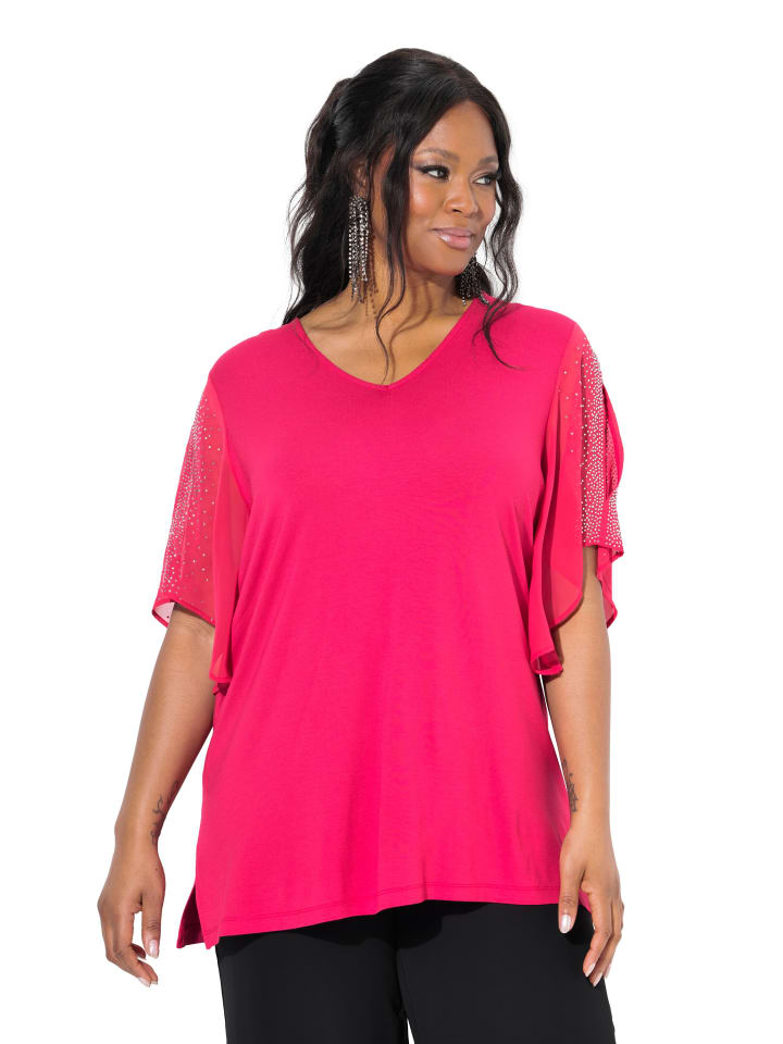 Shirt in magenta