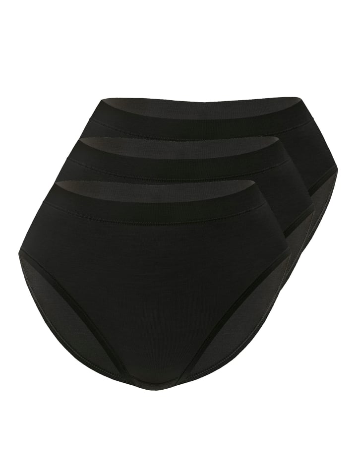 Slip MINI 3er Pack in schwarz