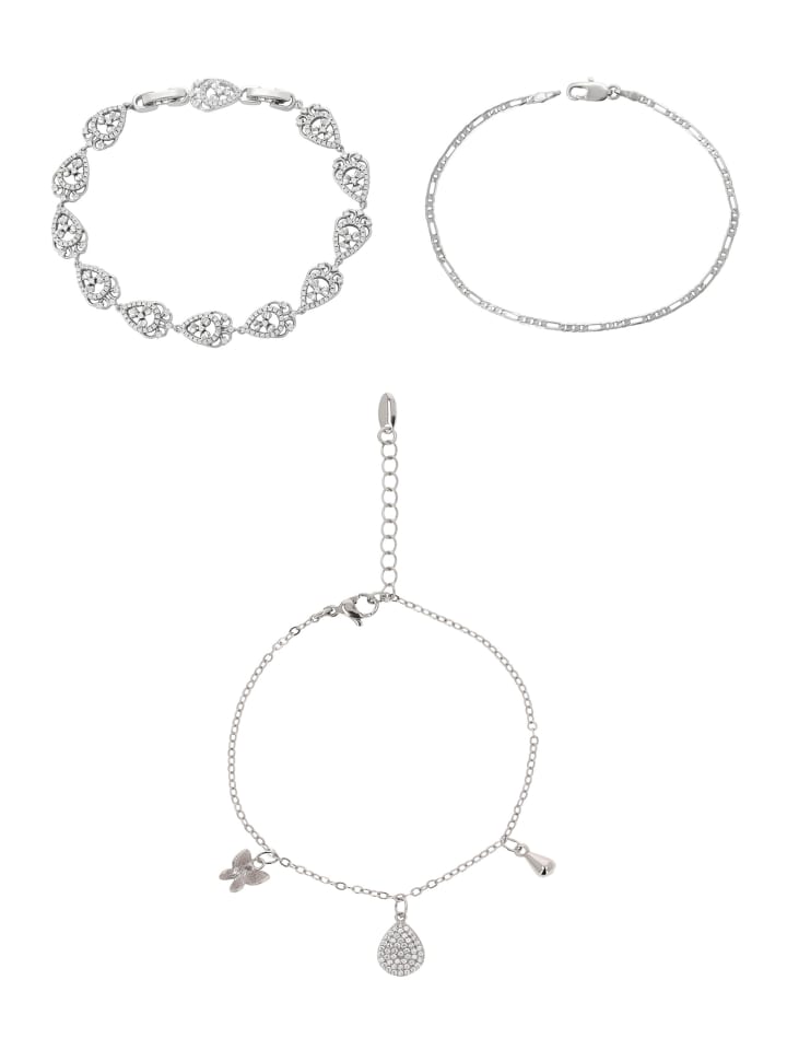Women Jewelry Set in silver