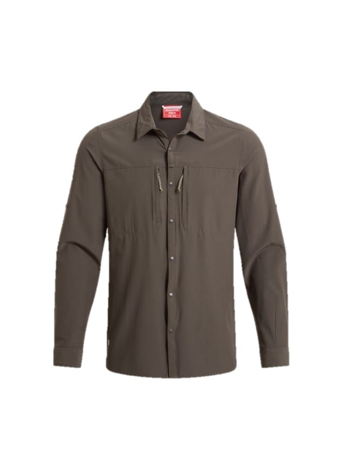 Hemd NosiLife Pro Adventure LS V in grün