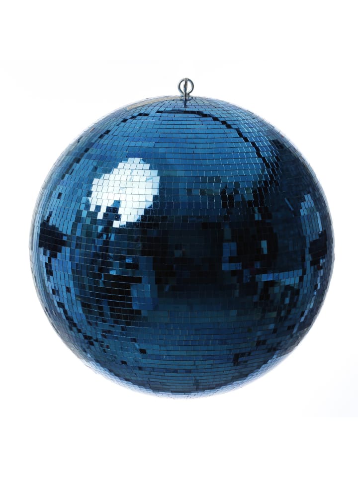 Spiegelkugel Discokugel Mirrorball D: 50cm in blau