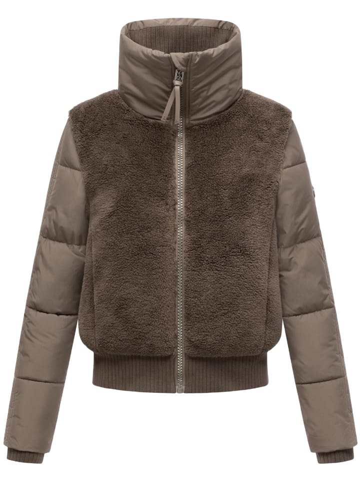 Fleecejacke Teddyzone 14 in Stone Brown
