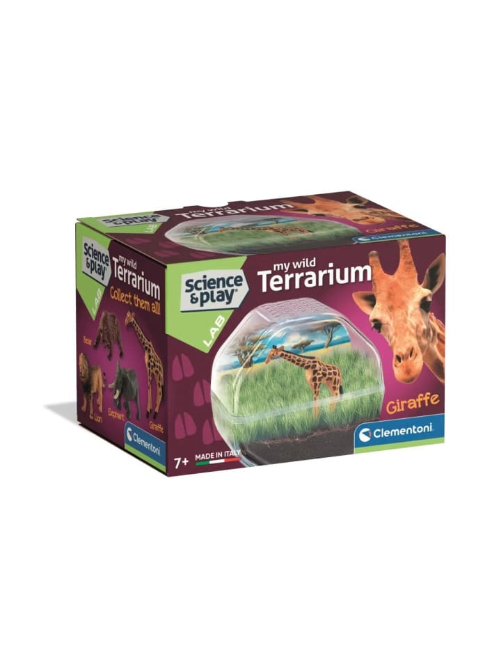 Tiere Giraffe Mini-Terrarium Clementoni