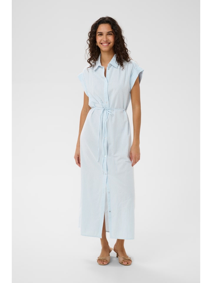 Kleid ElmikoSZ Lockere Passform in Cerulean Ice Stripe