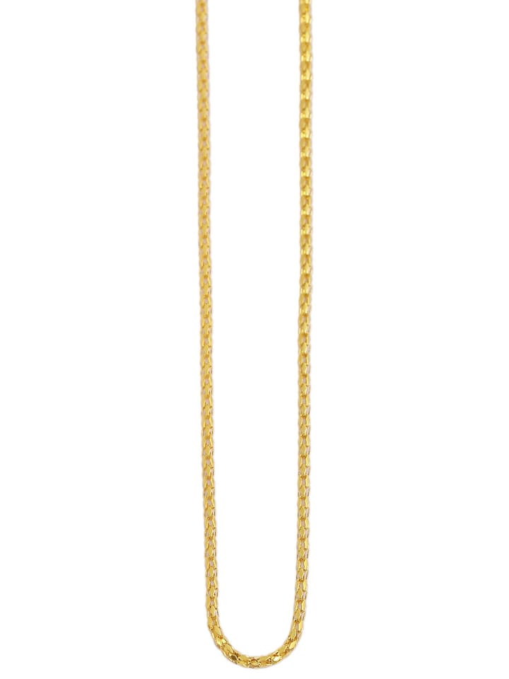 Damen Halskette aus Edelstahl 70 cm in gold