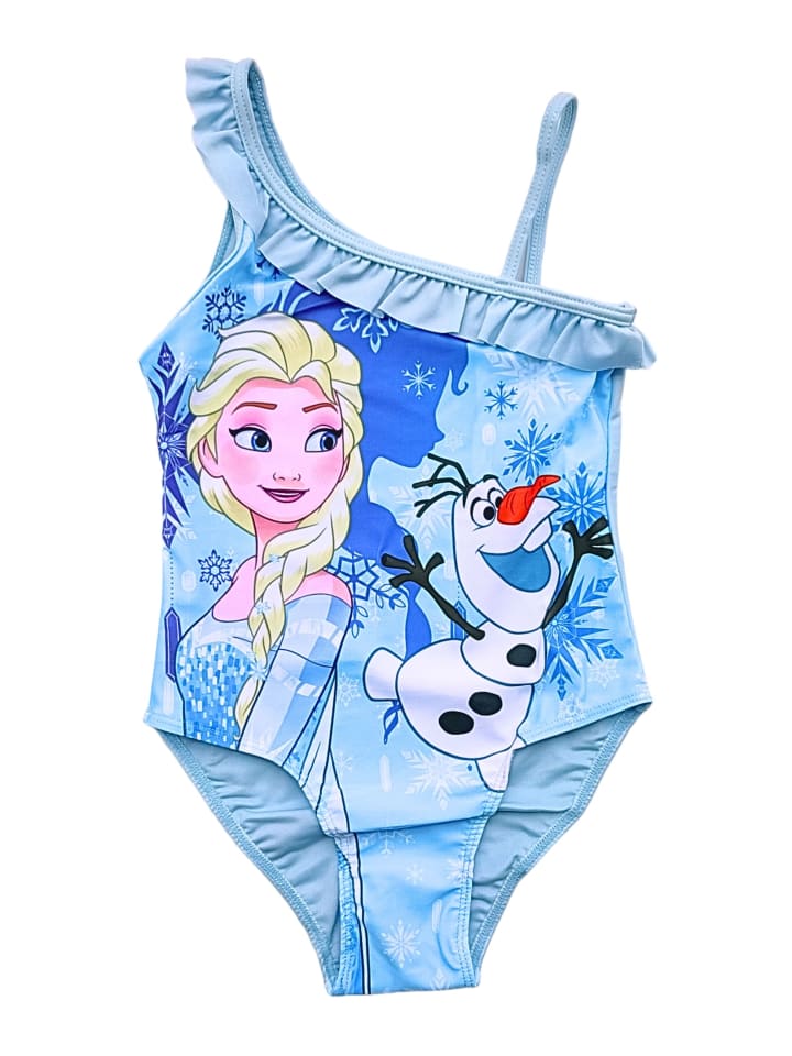 Badeanzug mit Rüschendetails Disney Frozen in Hellblau